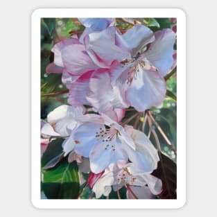 The Air We Breathe - spring flower painting Sticker